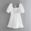 Backless Bohemian White Dress - Image 6