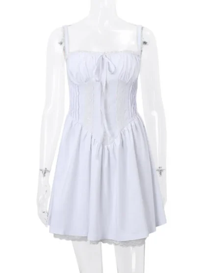 Flowy A-line Elegant Mini Dress - Image 6