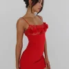 3D Floral Lace Mini Dresses - Image 2