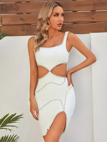 Waist Cutout Bodycon Dress