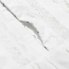 Square Neck Elegant White Dress - Image 6