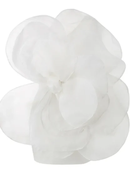 Big Elegant Flower Evening Dress - Image 4