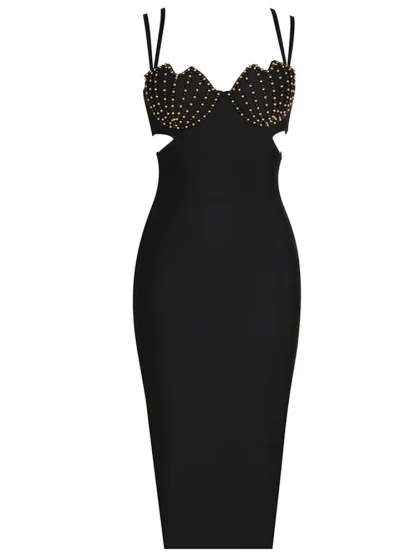 Elegant Seashells Cutout Dresses - Image 3
