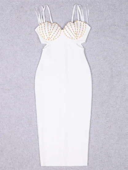 Elegant Seashells Cutout Dresses - Image 5