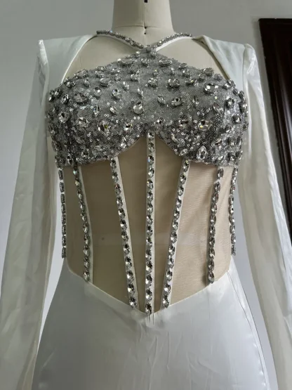 Luxury Sexy Sequins Evening Dress - Image 6