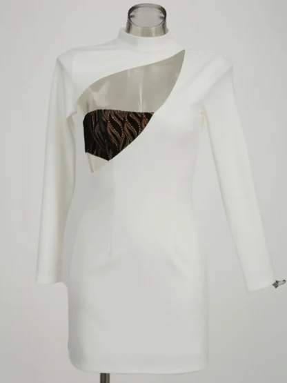 Long Sleeve Sexy Cutout Dresses - Image 6