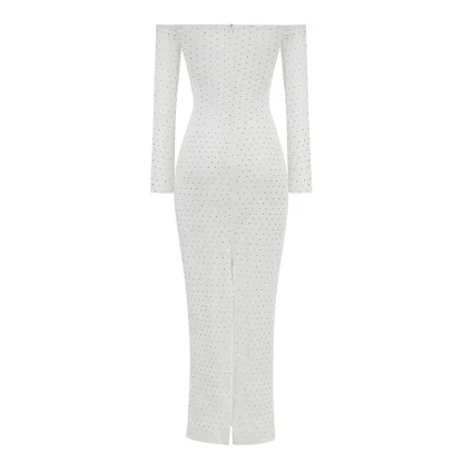 Off-shoulder Cutout Maxi Dresses - Image 7