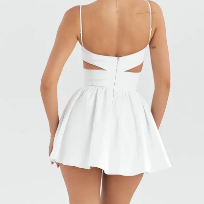 Sexy Cutout Flowy Mini Dress - Image 7