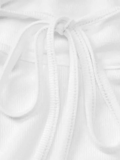 Criss Cross Backless Elegant Dress - Image 6