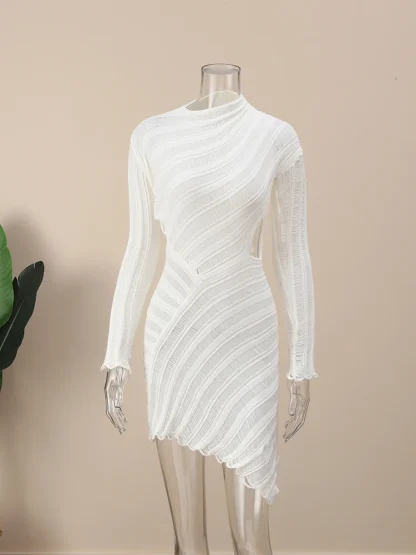 Bodycon Cutout Mini Dresses - Image 5