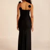 3D Flower Strap Maxi Dresses - Image 3