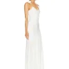 3D Flower Strap Maxi Dresses - Image 5
