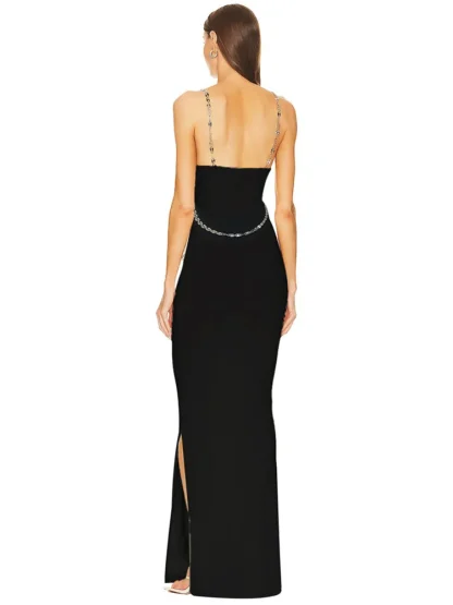 Luxury Chain Strap Bodycon Dresses - Image 4