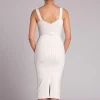 Sleeveless Corset White Dresses - Image 2